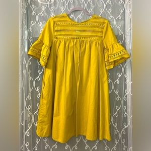 English Factory Women's Lace Detail Mini Dress Size S